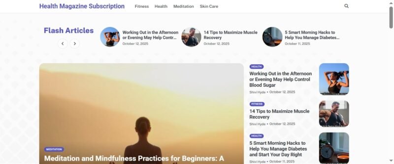 Health Magazine Subscription: Your Ultimate Online Hub for All Things Newsworthy